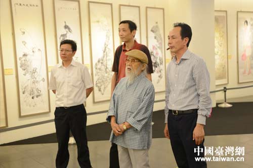 江苏常州十大文化英才书画作品展赴台展出 江苏常州十大文化英才书画作品展赴台展出