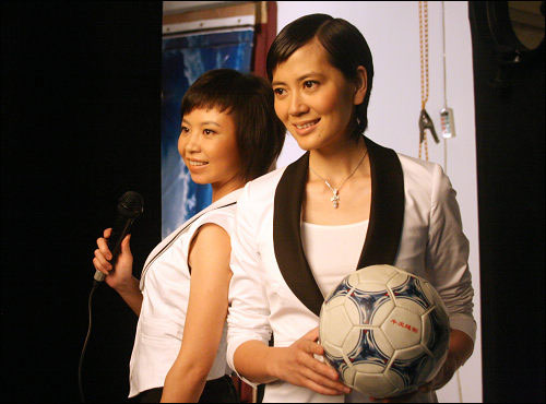 最美丽的奥运主播(组图)