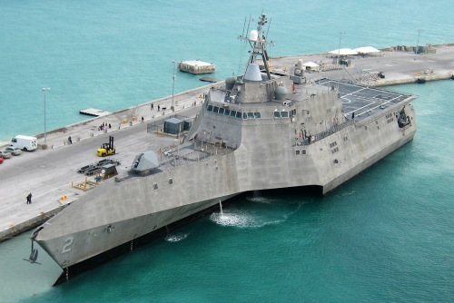 资料图:美国海军LCS-2独立号濒海战舰