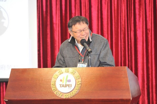 柯文哲出席市政会议后记者会 柯文哲出席市政会议后记者会