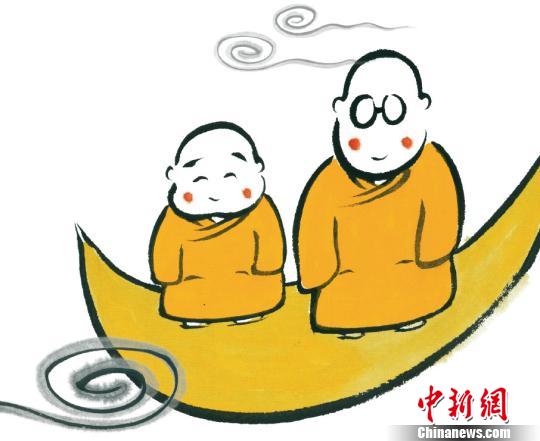 学诚大和尚首本漫画书“烦恼都是自找的”出版 学诚大和尚首本漫画书“烦恼都是自找的”出版