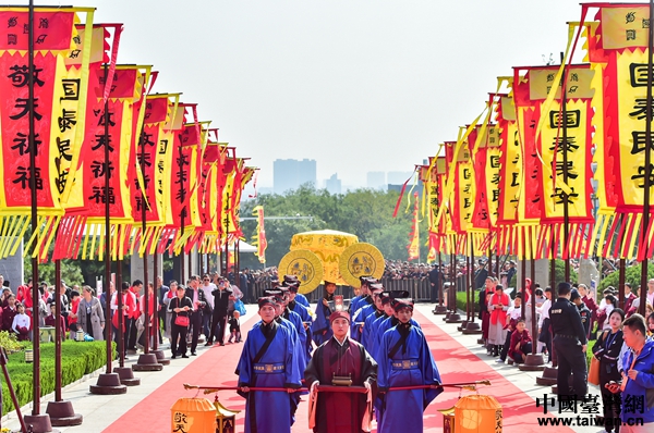 2019海峡两岸敬天祈福活动现场。 2019海峡两岸敬天祈福活动现场。