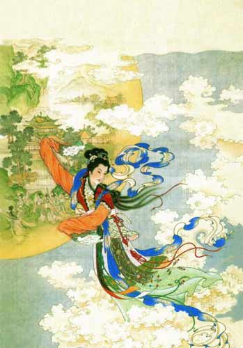嫦娥奔月的传说